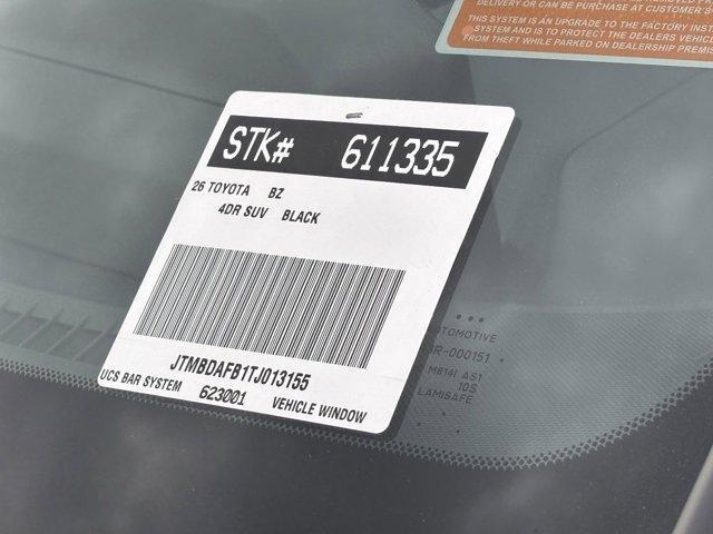new 2026 Toyota bZ car, priced at $42,328