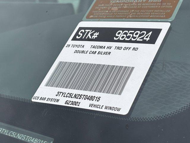 new 2025 Toyota Tacoma Hybrid car, priced at $55,487