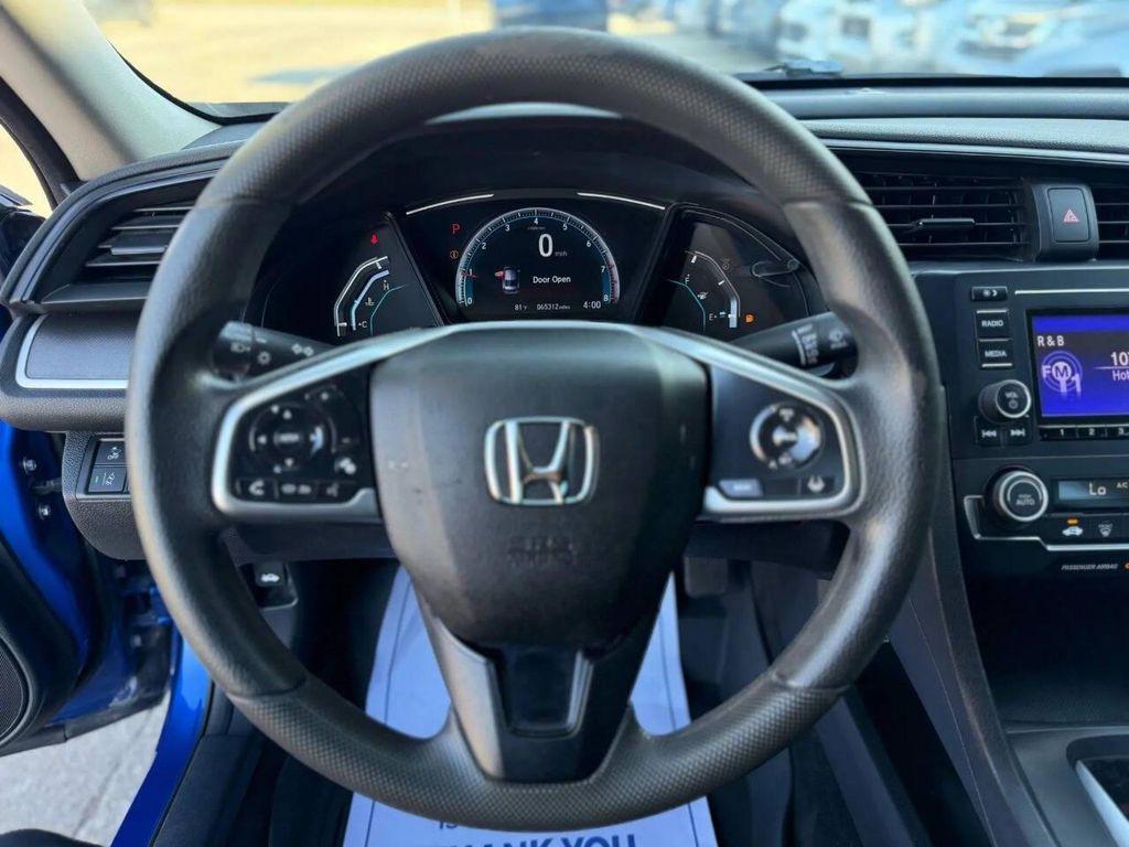used 2019 Honda Civic car, priced at $14,495
