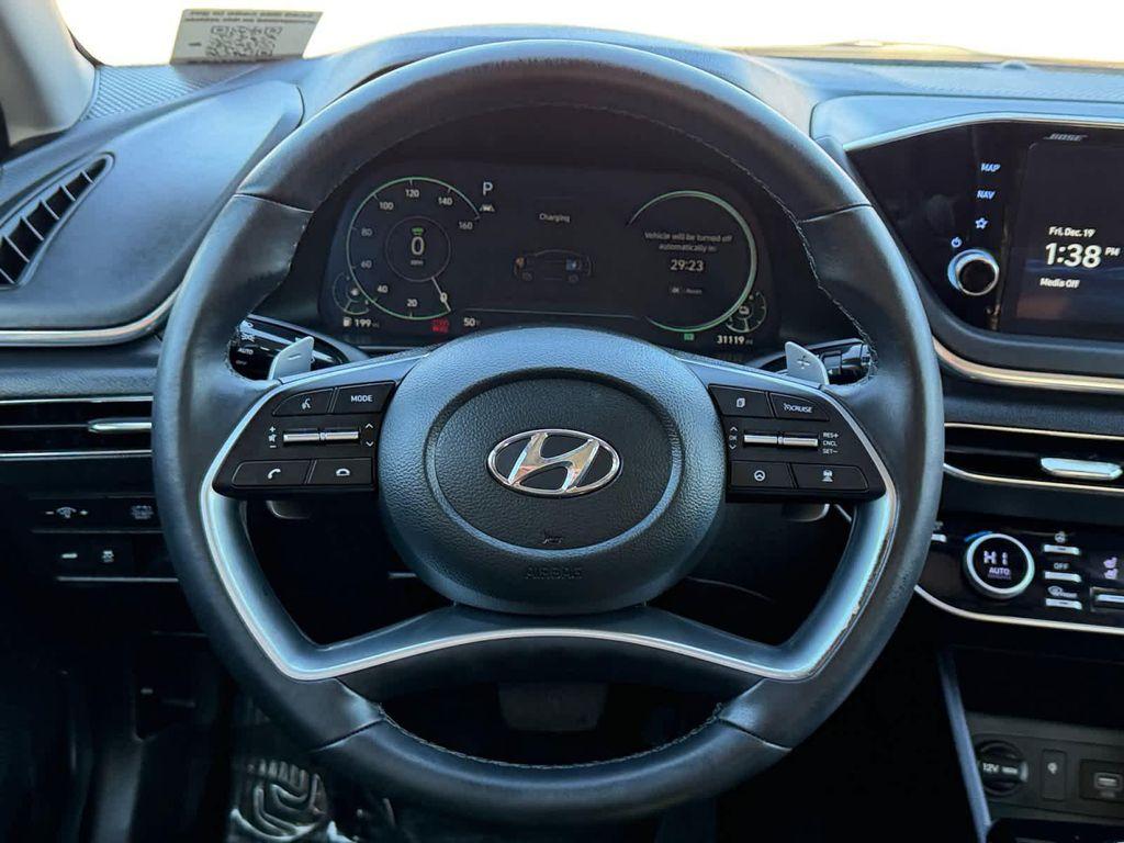 used 2023 Hyundai Sonata Hybrid car, priced at $27,845