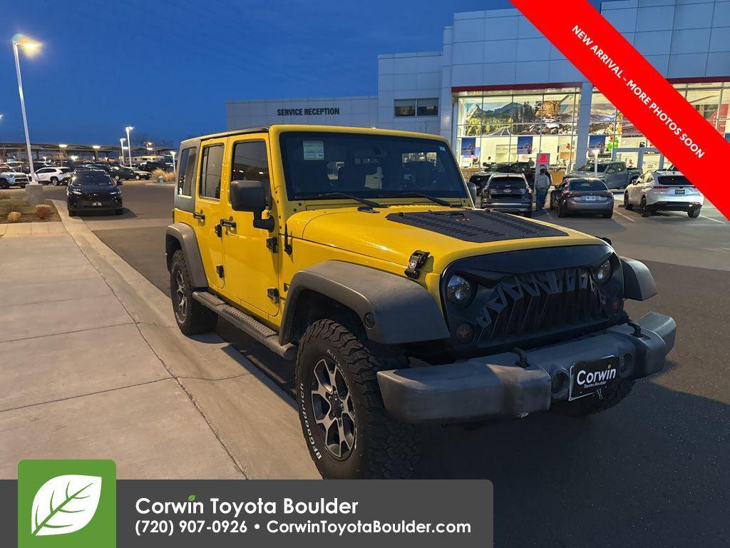 used 2009 Jeep Wrangler Unlimited car, priced at $12,000