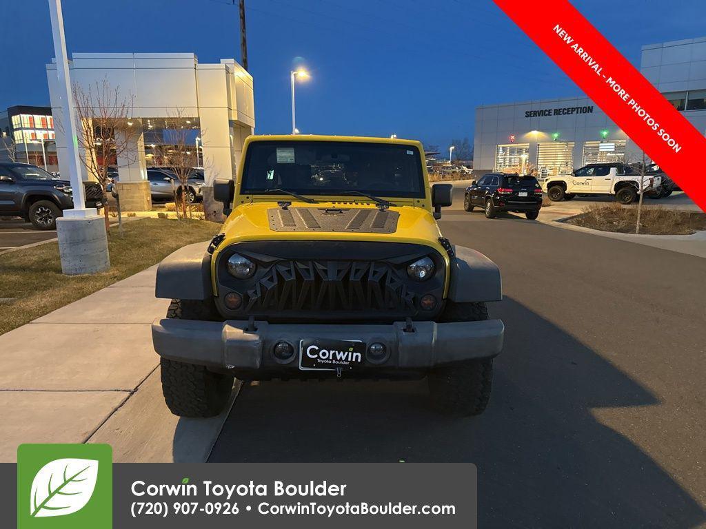 used 2009 Jeep Wrangler Unlimited car, priced at $12,000