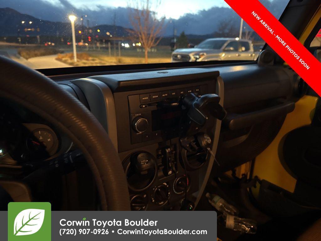 used 2009 Jeep Wrangler Unlimited car, priced at $12,000