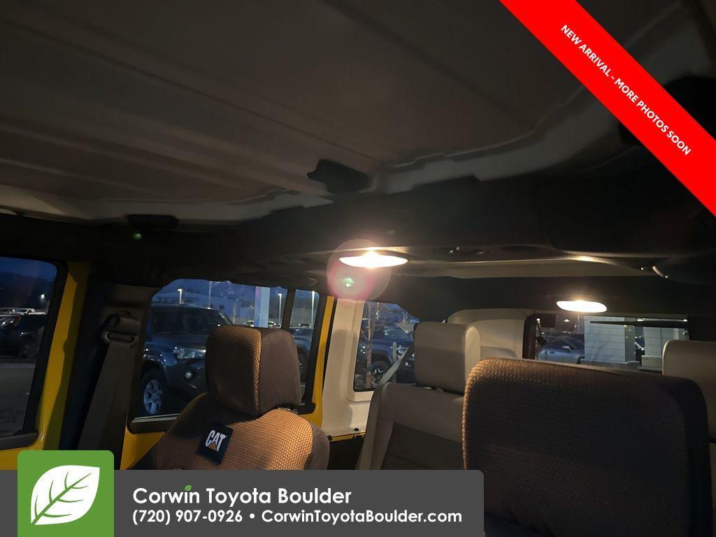 used 2009 Jeep Wrangler Unlimited car, priced at $12,000