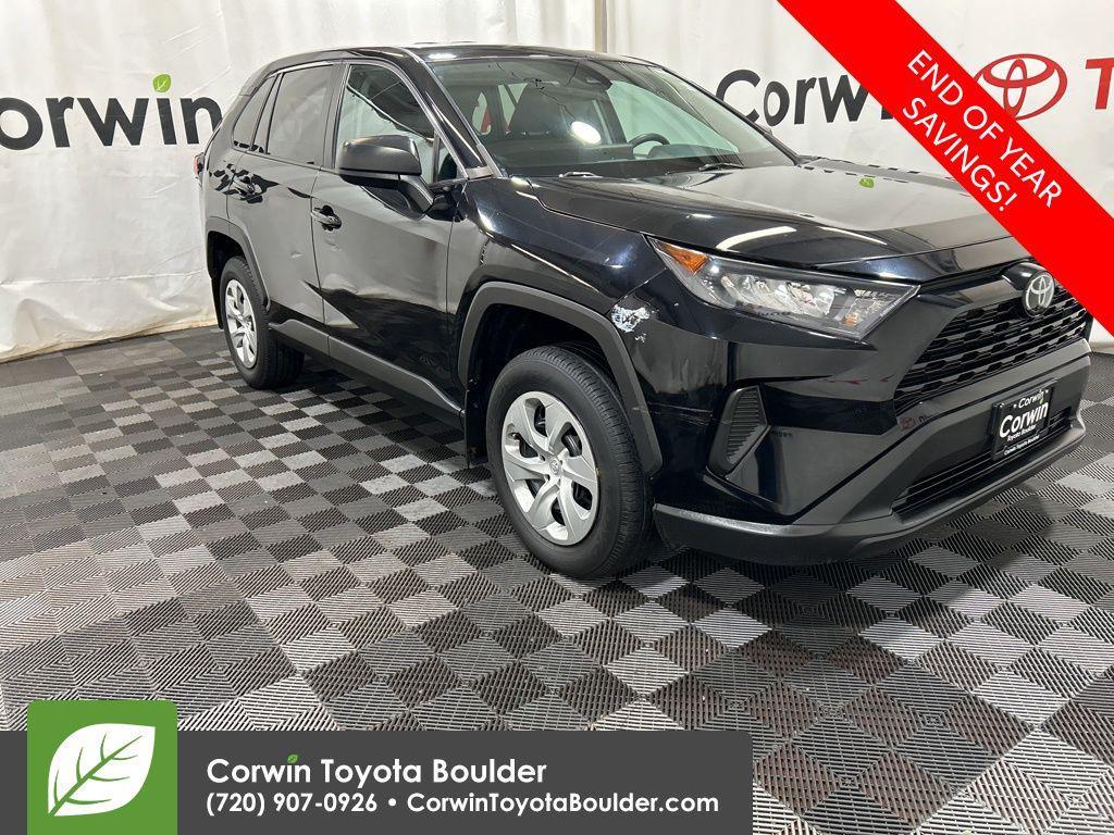 used 2022 Toyota RAV4 car, priced at $25,550