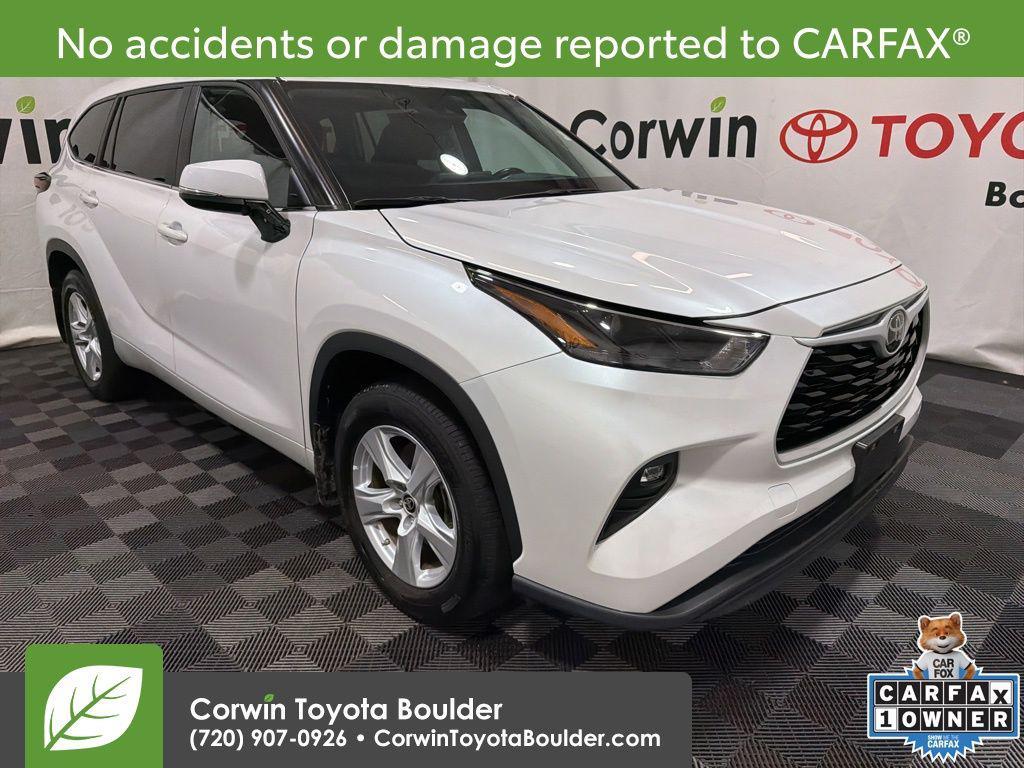 used 2024 Toyota Highlander car, priced at $30,550