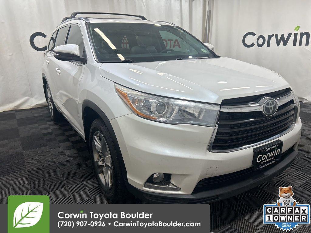 used 2016 Toyota Highlander car, priced at $16,500