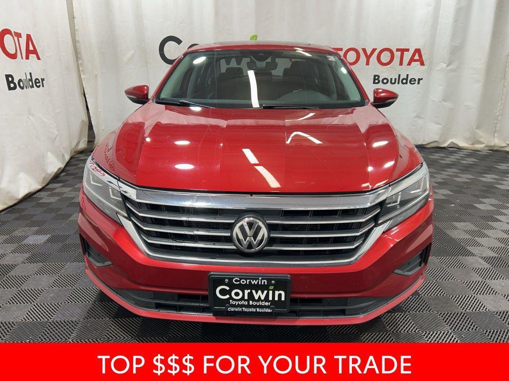 used 2020 Volkswagen Passat car, priced at $12,000