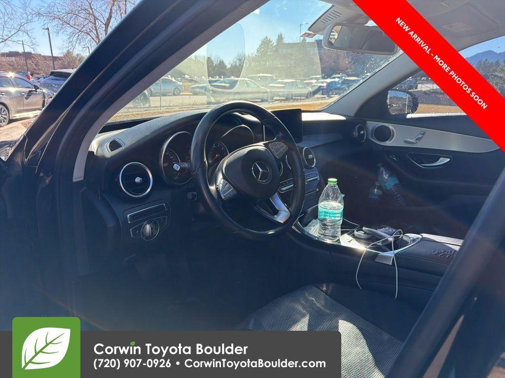 used 2015 Mercedes-Benz C-Class car, priced at $8,900