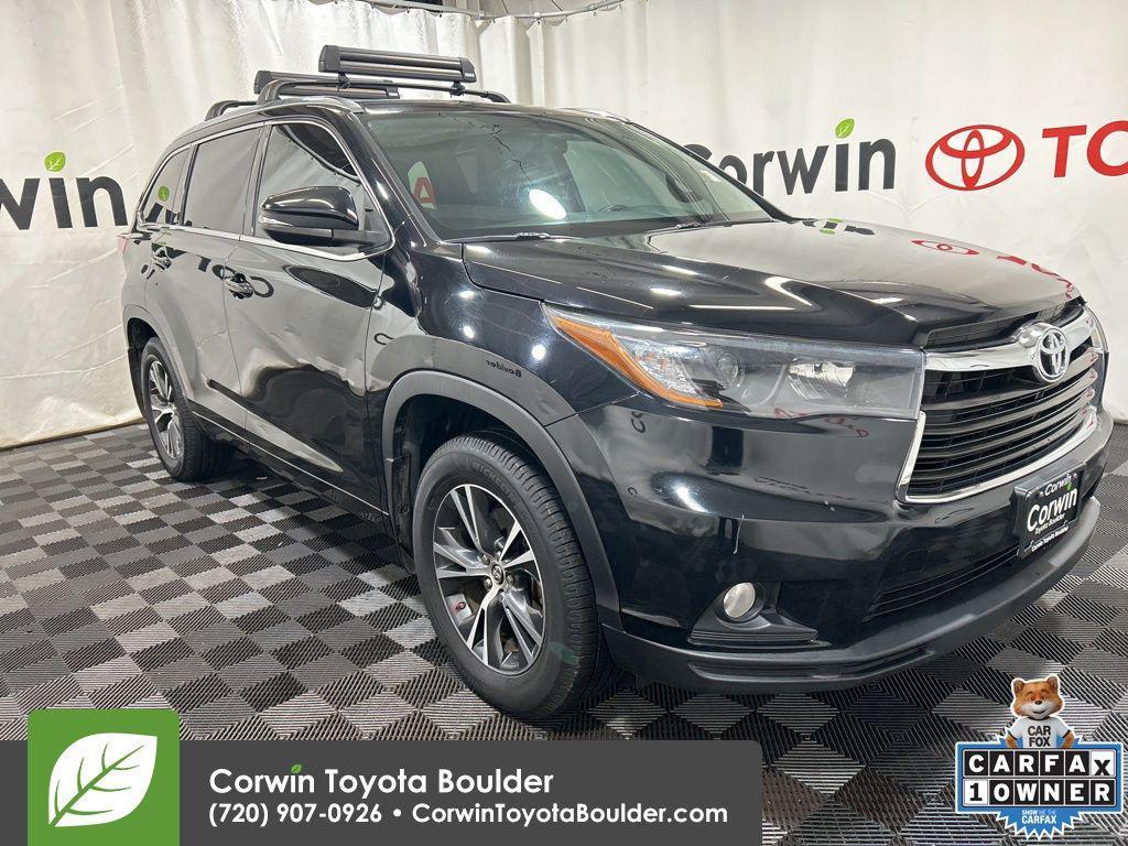 used 2016 Toyota Highlander car, priced at $18,000