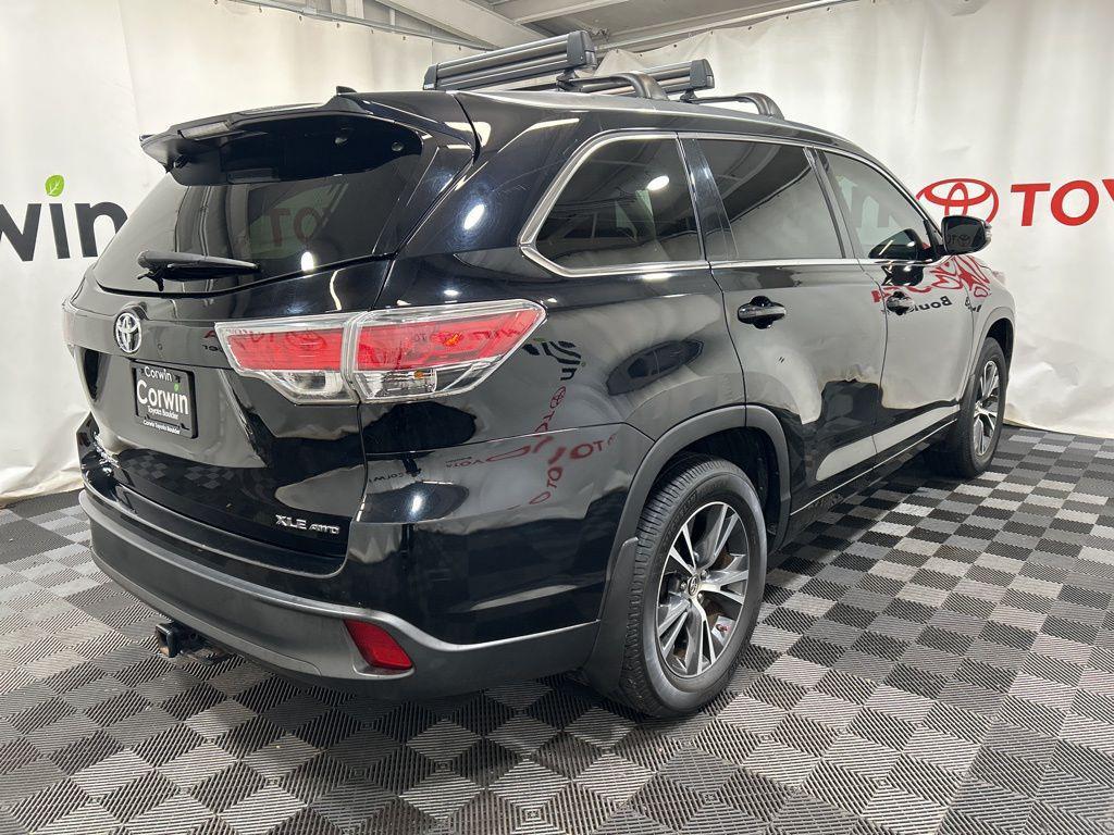 used 2016 Toyota Highlander car, priced at $18,000