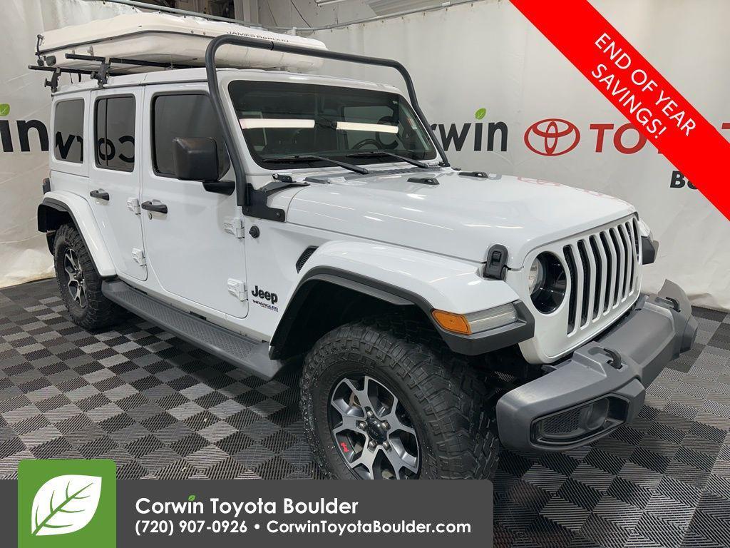 used 2020 Jeep Wrangler Unlimited car, priced at $25,500