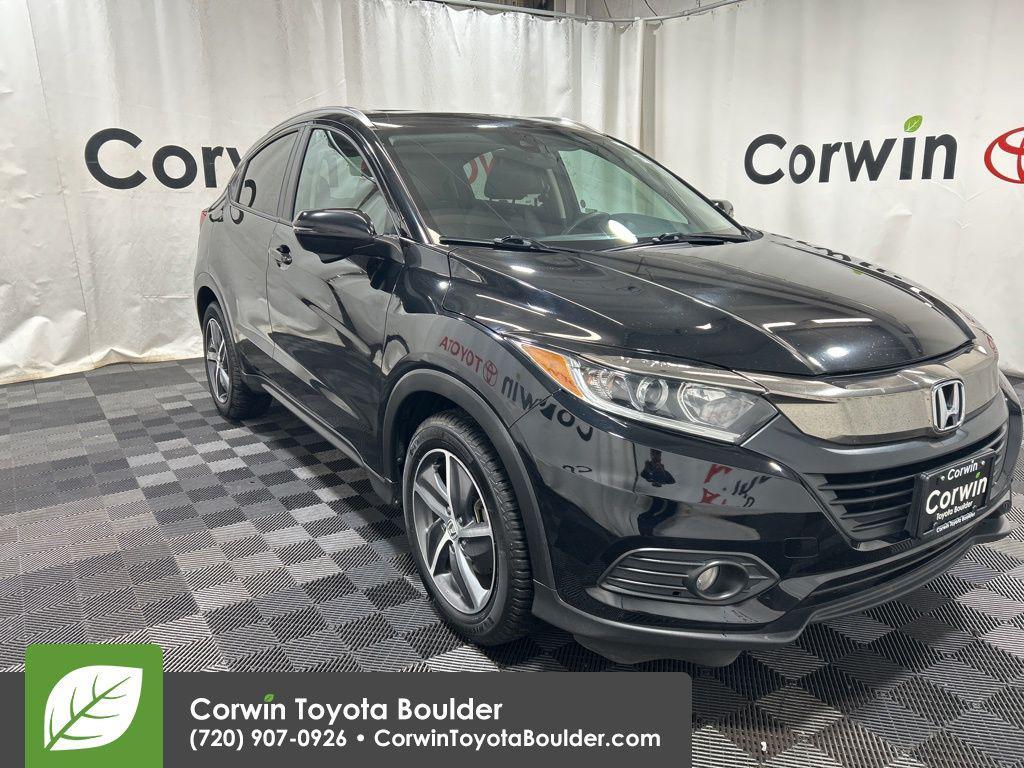 used 2021 Honda HR-V car, priced at $15,000