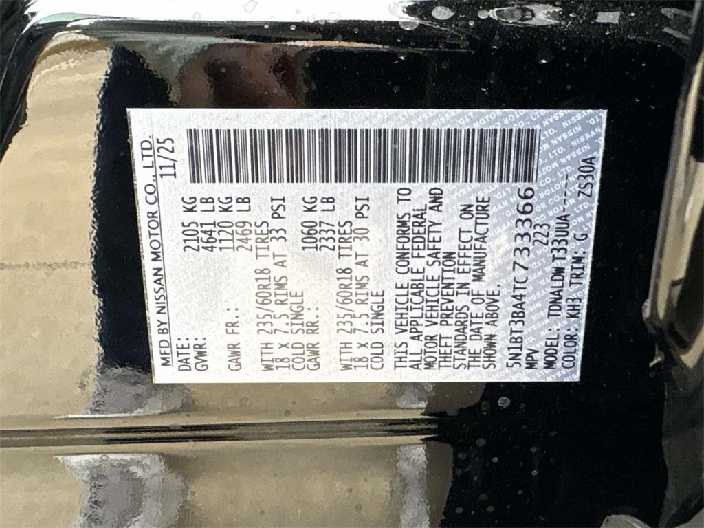 new 2026 Nissan Rogue car, priced at $29,703