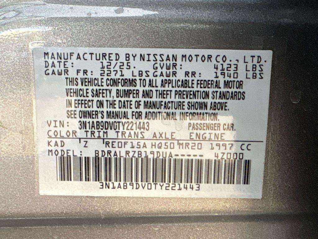 new 2026 Nissan Sentra car, priced at $24,450