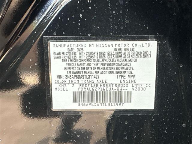 new 2026 Nissan Kicks car, priced at $24,304