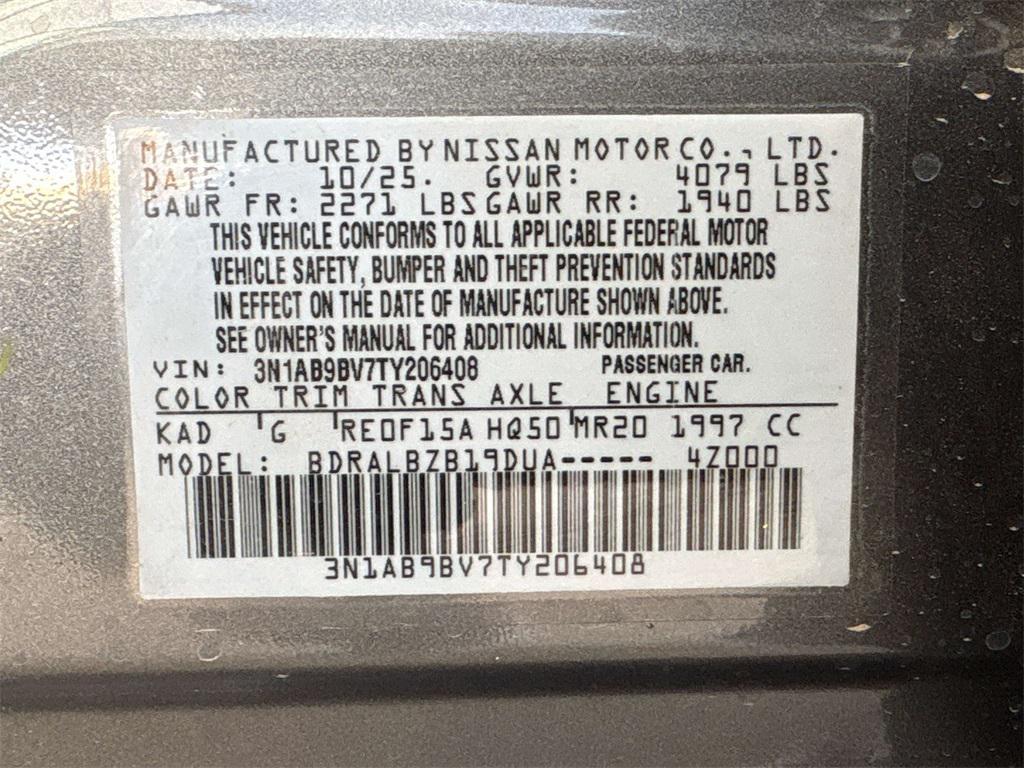 new 2026 Nissan Sentra car, priced at $22,047