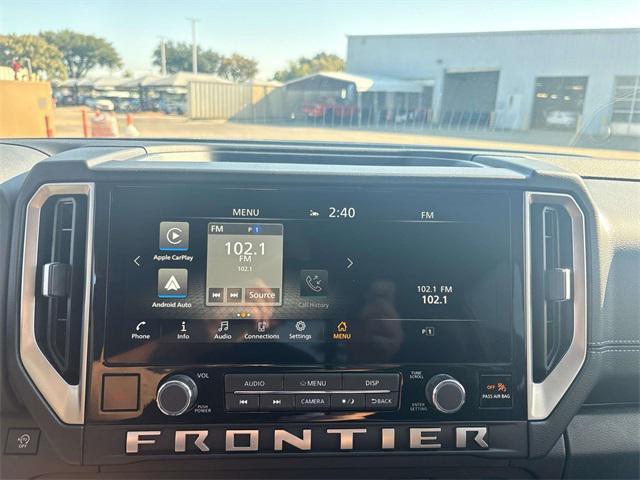 new 2026 Nissan Frontier car, priced at $34,215