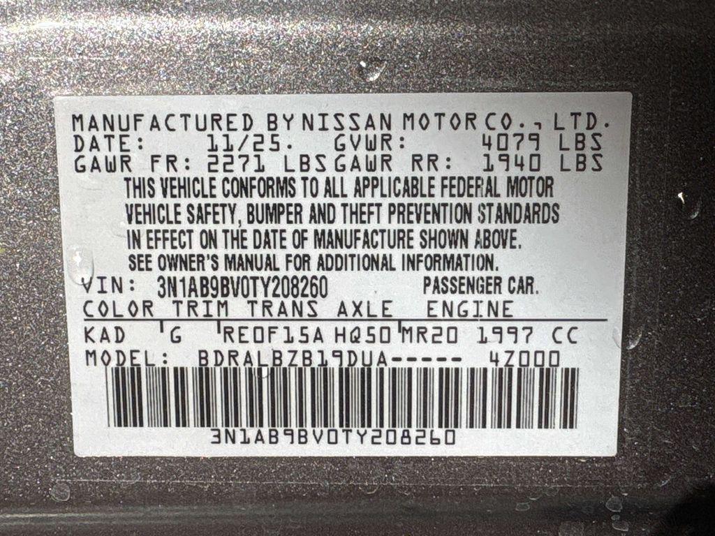 new 2026 Nissan Sentra car, priced at $21,992