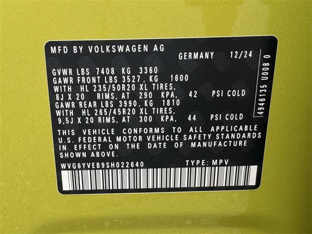 new 2025 Volkswagen ID. Buzz car, priced at $62,621