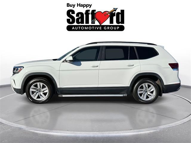 used 2021 Volkswagen Atlas car, priced at $18,800