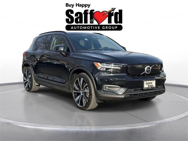 used 2021 Volvo XC40 Recharge Pure Electric car, priced at $20,900