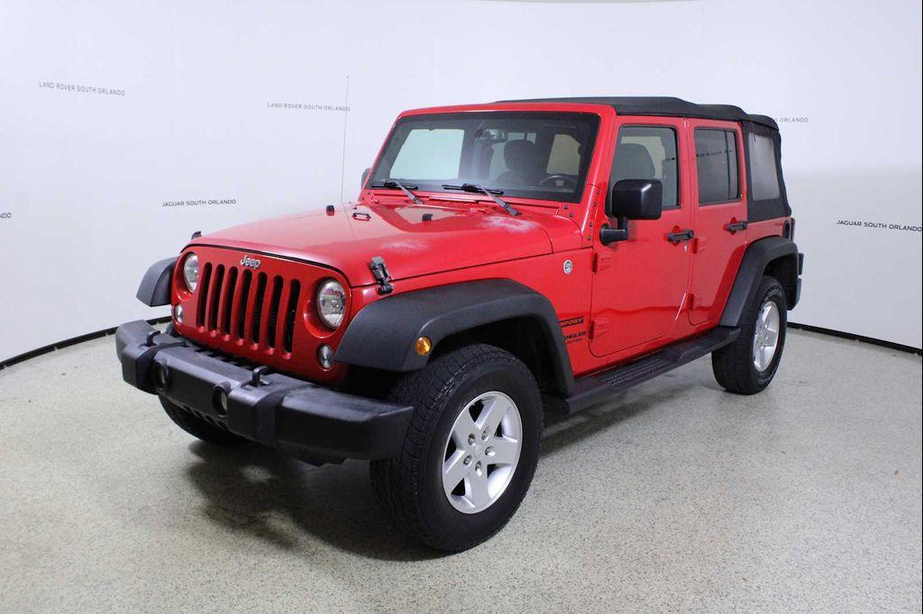 used 2017 Jeep Wrangler Unlimited car, priced at $17,295