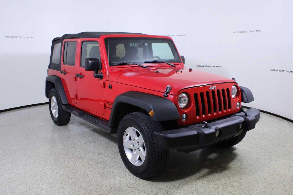 used 2017 Jeep Wrangler Unlimited car, priced at $17,295