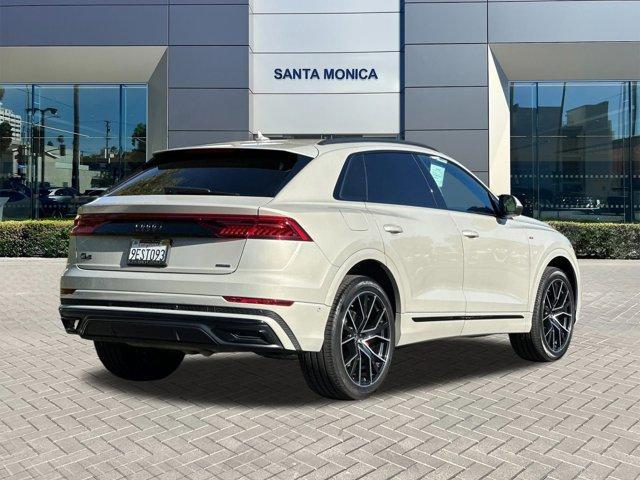 used 2023 Audi Q8 car, priced at $44,899