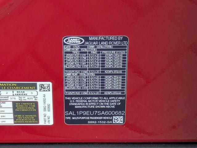 new 2025 Land Rover Range Rover Sport car, priced at $90,922