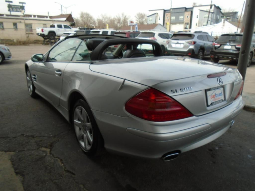 used 2003 Mercedes-Benz SL-Class car, priced at $9,988