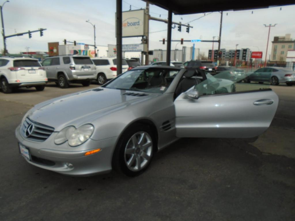 used 2003 Mercedes-Benz SL-Class car, priced at $9,988