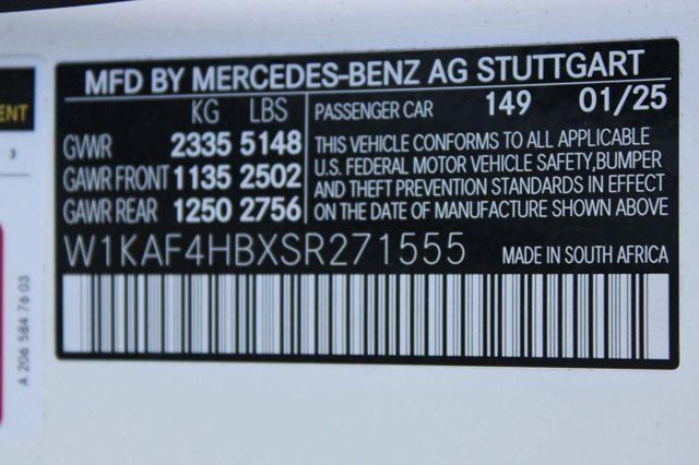 used 2025 Mercedes-Benz C-Class car, priced at $45,996