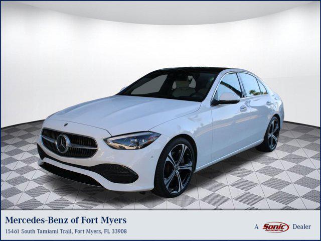 used 2025 Mercedes-Benz C-Class car, priced at $47,999