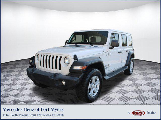 used 2021 Jeep Wrangler Unlimited car, priced at $23,498