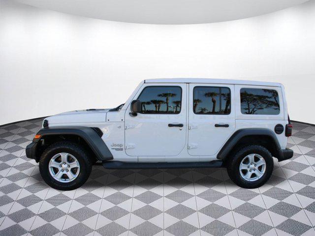 used 2021 Jeep Wrangler Unlimited car, priced at $23,498