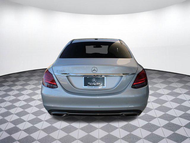 used 2021 Mercedes-Benz C-Class car, priced at $18,998