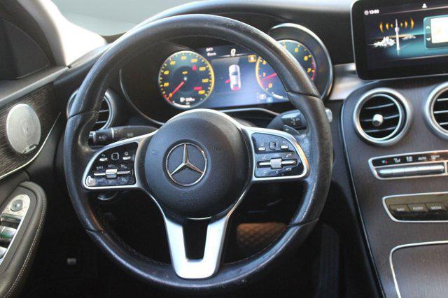 used 2021 Mercedes-Benz C-Class car, priced at $18,998
