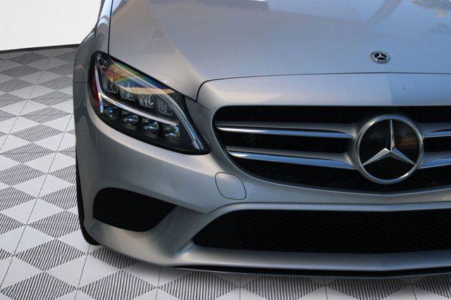 used 2021 Mercedes-Benz C-Class car, priced at $18,998