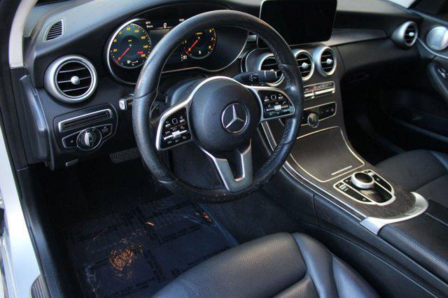 used 2021 Mercedes-Benz C-Class car, priced at $18,998