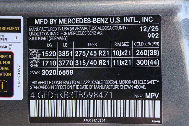 new 2026 Mercedes-Benz GLE 450 car, priced at $91,500