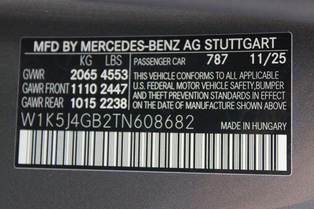 new 2026 Mercedes-Benz CLA 250 car, priced at $47,760