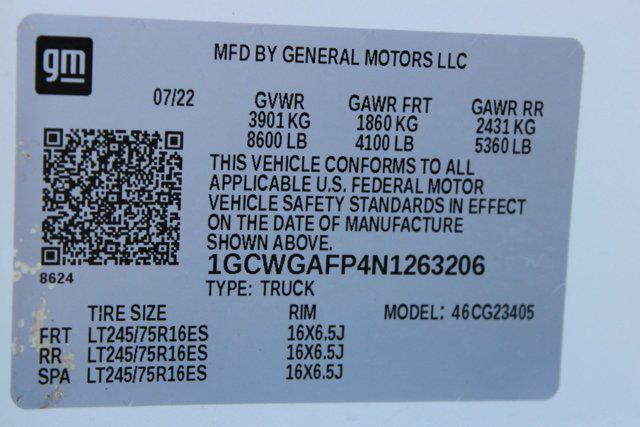 used 2022 Chevrolet Express 2500 car, priced at $17,999