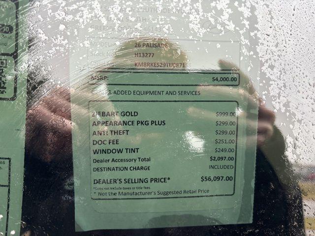 new 2026 Hyundai Palisade car, priced at $54,000