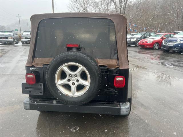 used 2001 Jeep Wrangler car, priced at $6,950