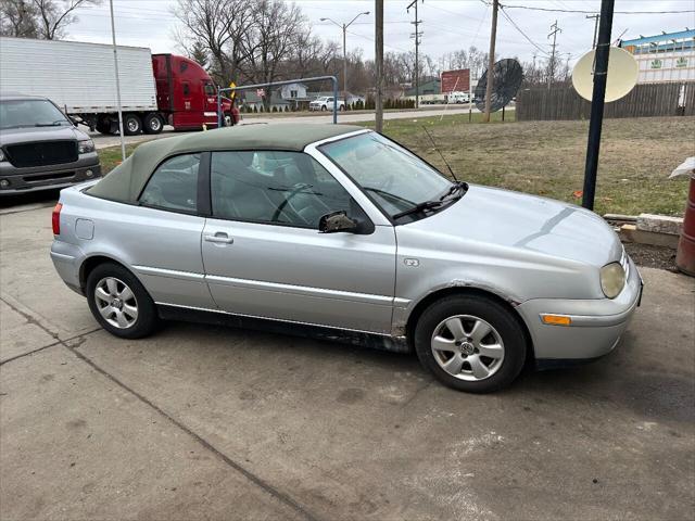 used 2002 Volkswagen Cabrio car, priced at $3,450