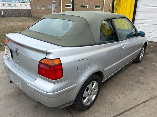 used 2002 Volkswagen Cabrio car, priced at $3,450