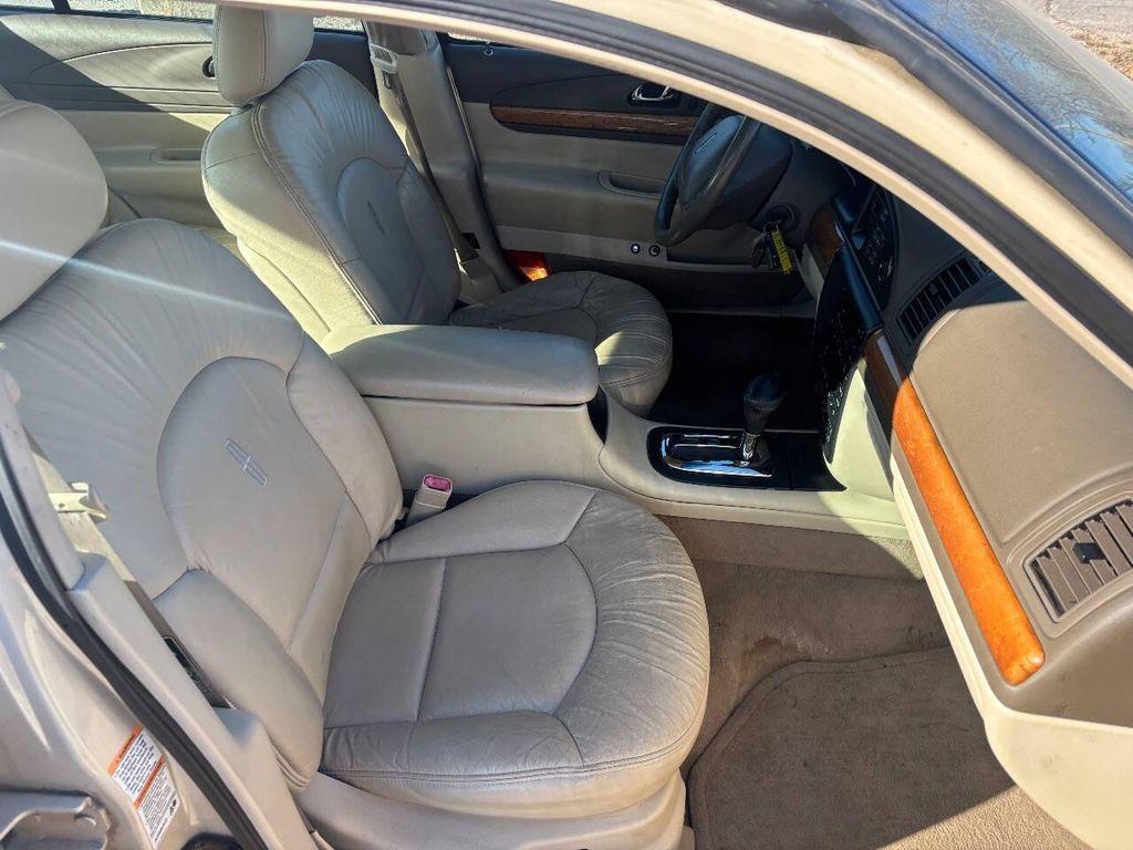 used 2002 Lincoln Continental car, priced at $4,950