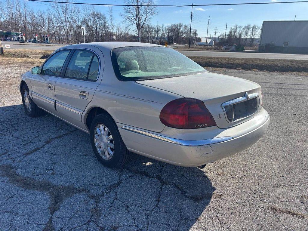 used 2002 Lincoln Continental car, priced at $4,950