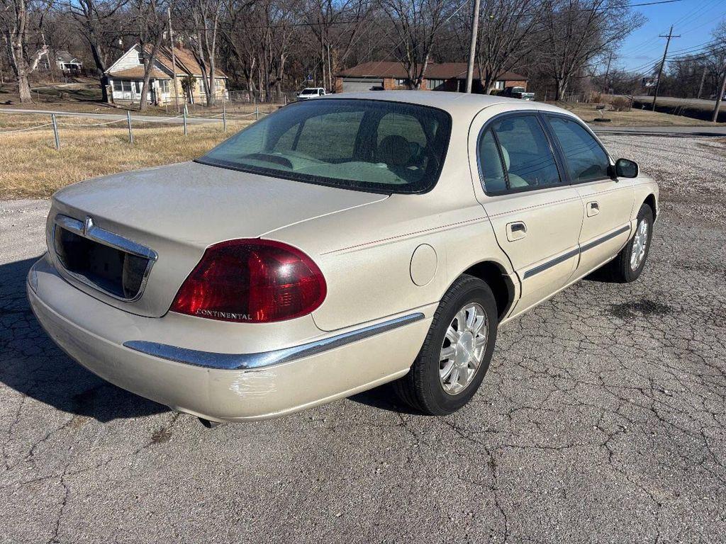 used 2002 Lincoln Continental car, priced at $4,950